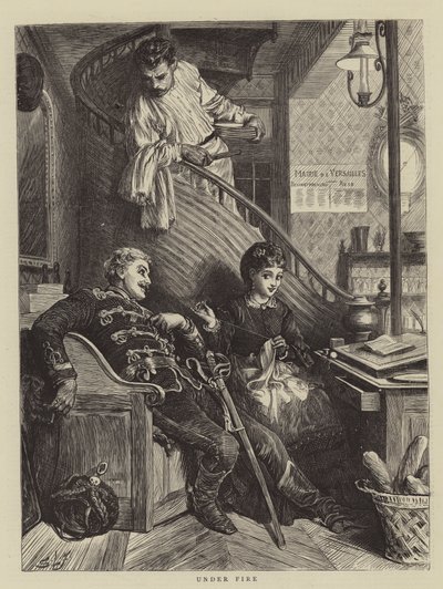 Bajo fuego de Samuel Luke Fildes